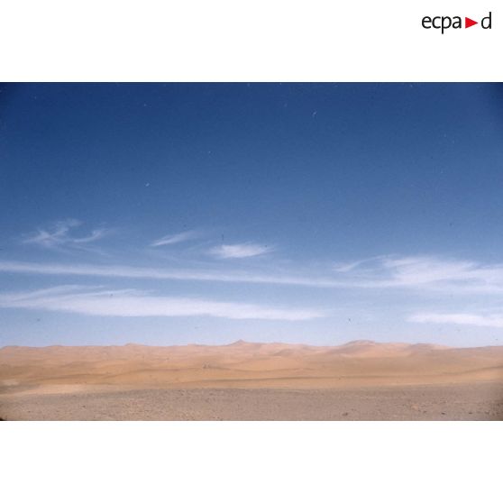 [Un désert algérien, 1958-1961.]