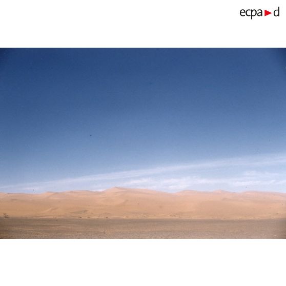 [Un désert algérien, 1958-1961.]