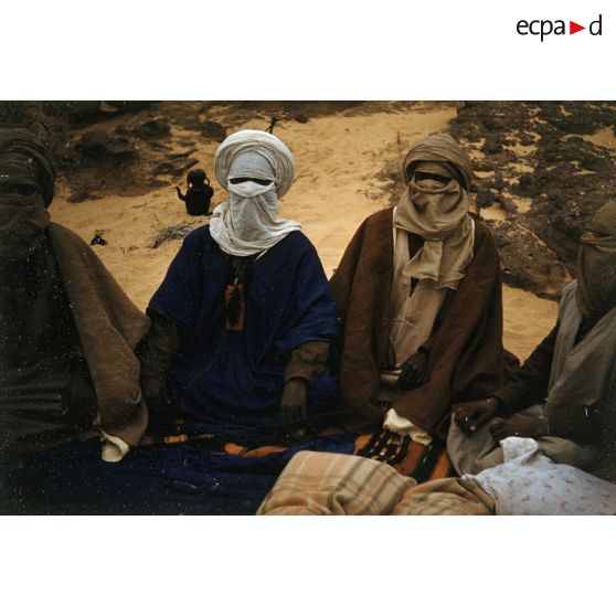 Mohamed ag Elkhir. Ahmed ag Doudou. [légende d'origine]