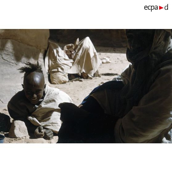 [Un campement de nomades en Algérie, 1958-1961.]