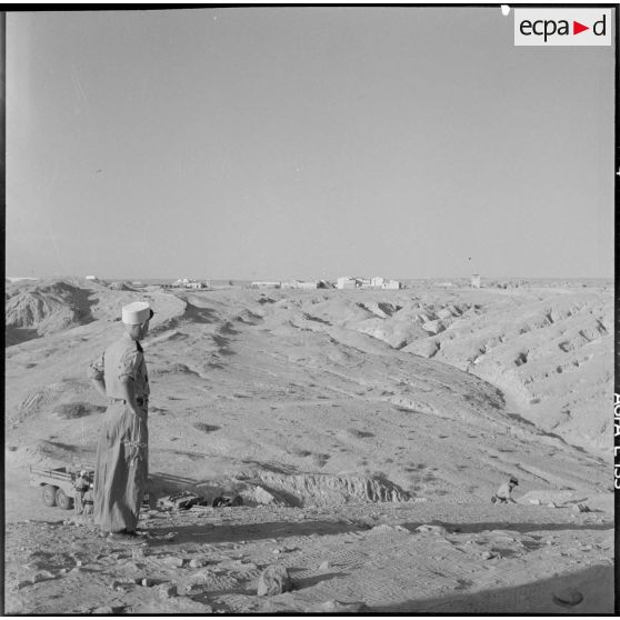 La palmeraie et le village de Négrien (Négrine?).