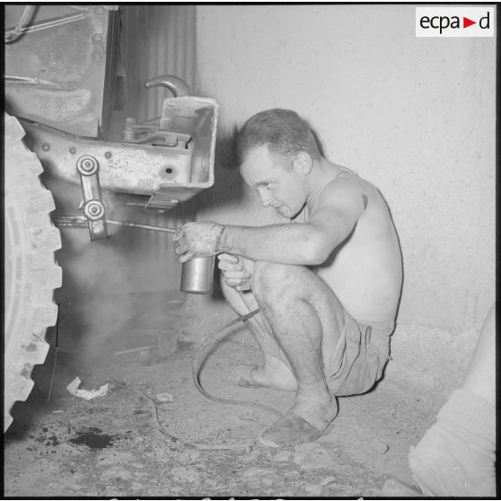 Nettoyage des véhicules.