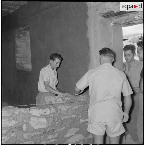 Le soldat  André du 20e BCP.