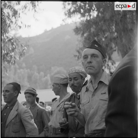 Portrait du capitane Hanry ou du capitaine Lefait.