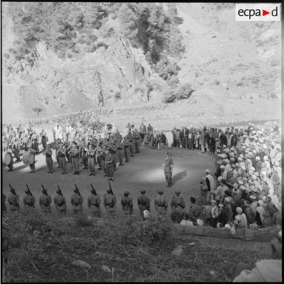 Vue d'ensemble de la cérémonie.