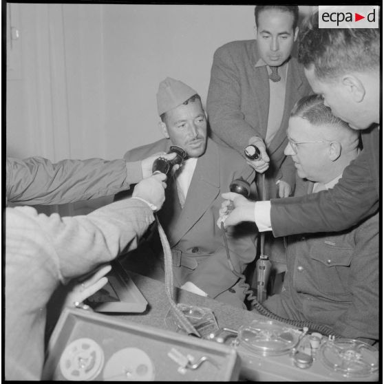 Interview de Adjoul-Adjoul, ancien reponsable du maquis des Aurès.