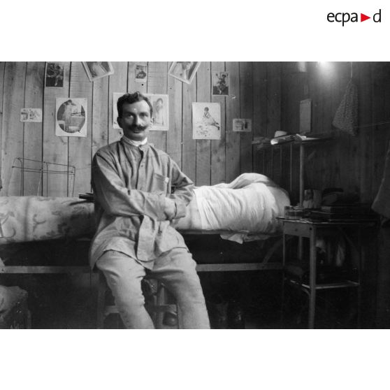 [Portrait d'un camarade de chambre, s.d.]