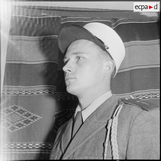 Portrait d'un légionnaire.