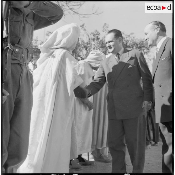 Portrait de M. Bourgès-Maunoury.