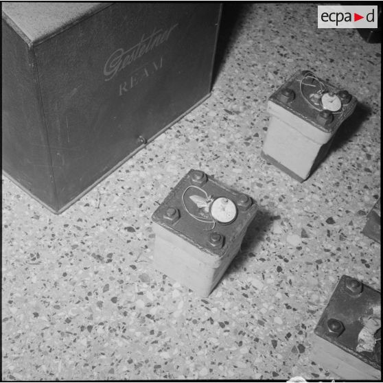 Matériel saisi par le 3e régiment de parachutistes coloniaux (RPC).