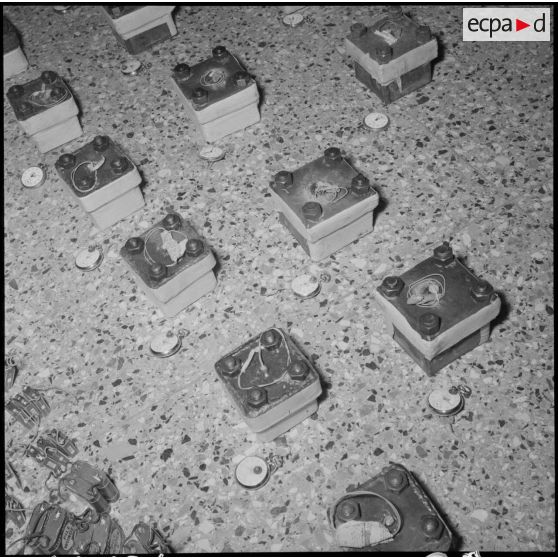 Matériel saisi par le 3e régiment de parachutistes coloniaux (RPC).