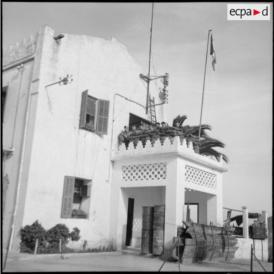 Cantonnement du 43e BIC.