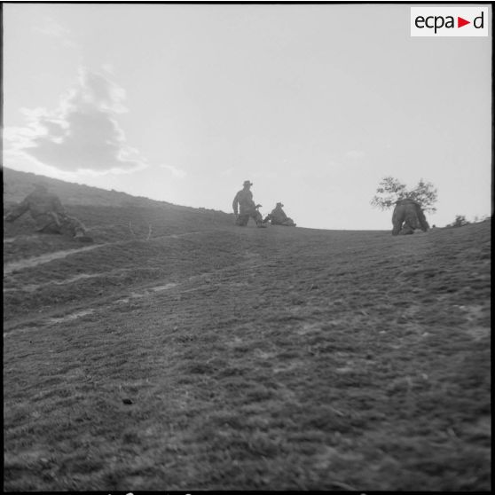 Opération dans le djebel.