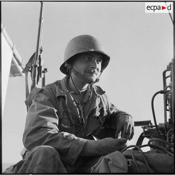 Portrait d'un membre du commando du GT 359.