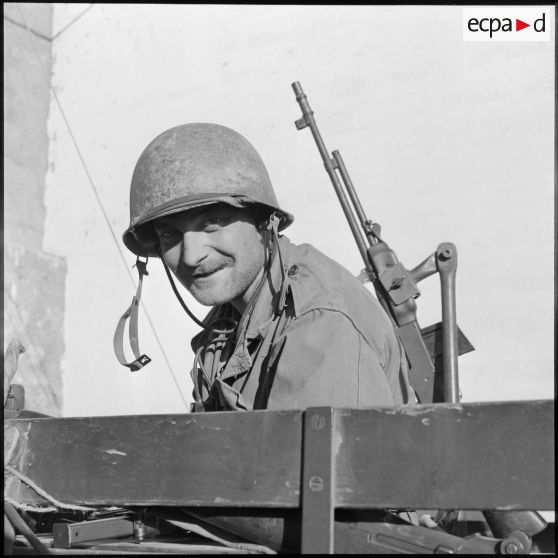 Portrait d'un membre du commando du GT 359.