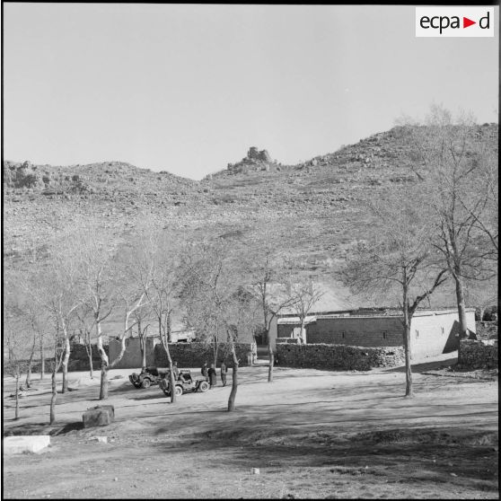Vue général d'un bâtiment en Algérie.