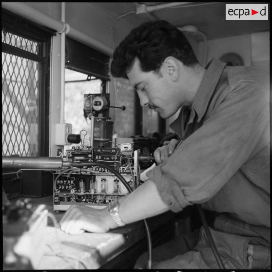 Portrait d'un technicien.