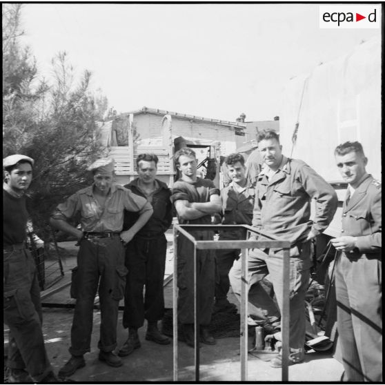 Vie quotidienne d'une unité de transmissions.