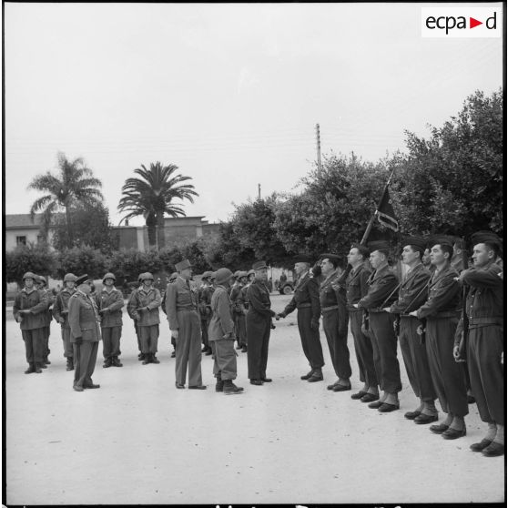 Arrivée des autorités.