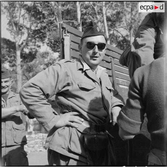 Le responsable du ravaitaillement de la compagnie de commandement.