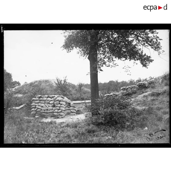 Ouvrage de défense à la porte Champerret. [légende d'origine]