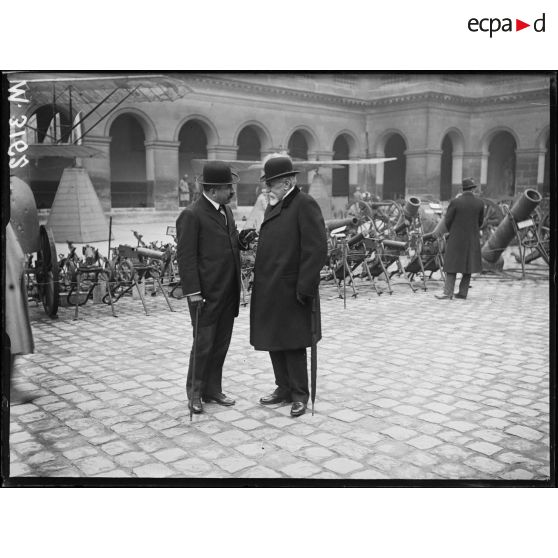 Mission suisse en France. Monsieur Gustave Ador, président de la Croix-Rouge de Genève. [légende d'origine]