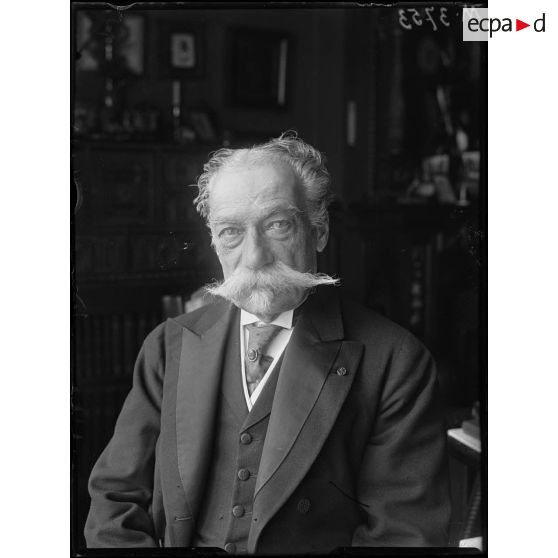 Portrait de monsieur Bailly d'Avricourt, ambassadeur de la principauté de Monaco. [légende d'origine]