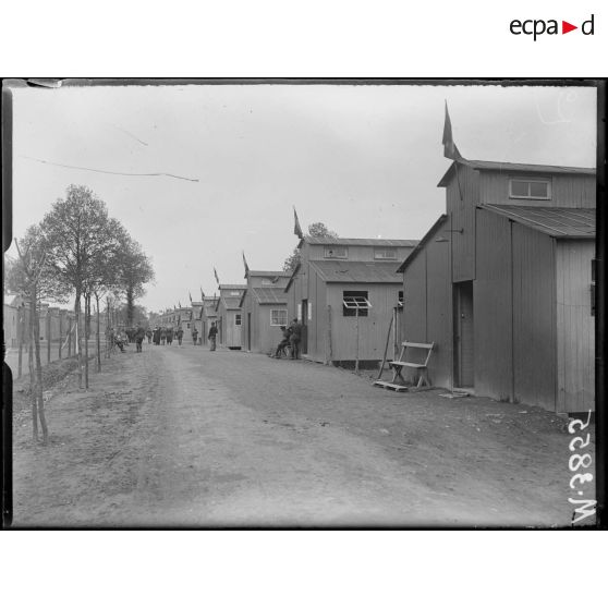 Port-Villez, établissement belge pour la rééducation des mutilés. Les pavillons. [légende d'origine]