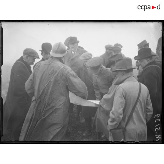 Fort de Souville, la mission américaine du Labour Party. [légende d'origine]