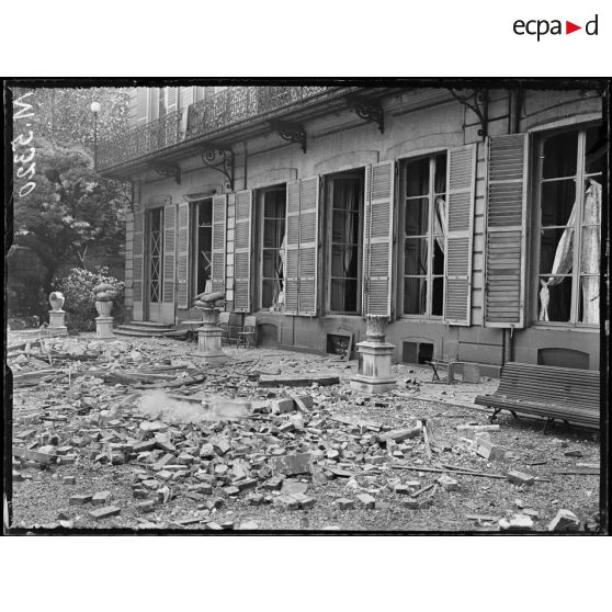 Paris, bombardement pars avions dans la nuit du 27 au 28 juin 1918. [légende d'origine]