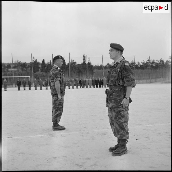 Passation de commandement au 60e CGA.