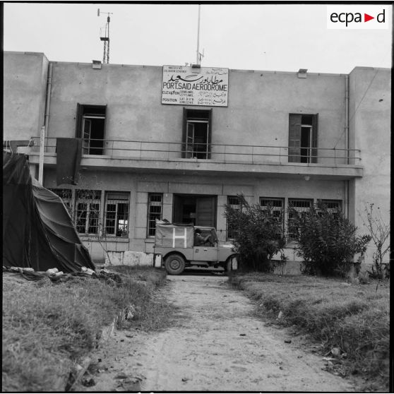 L'aérodrome de Gamil à Port-Saïd.