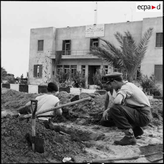 L'aérodrome de Gamil à Port-Saïd.
