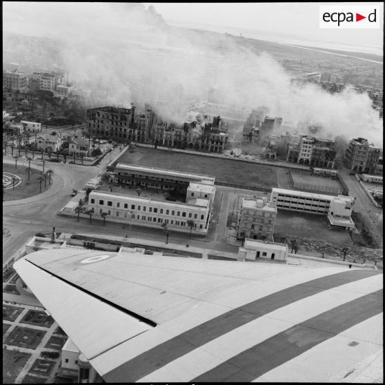 Vue aérienne de Port-Saïd.