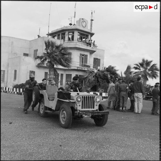 L'aérodrome de Gamil à Port-Saïd.