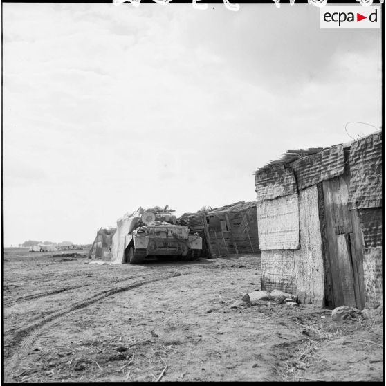 Un bidonville dans les environs d'El Cap.