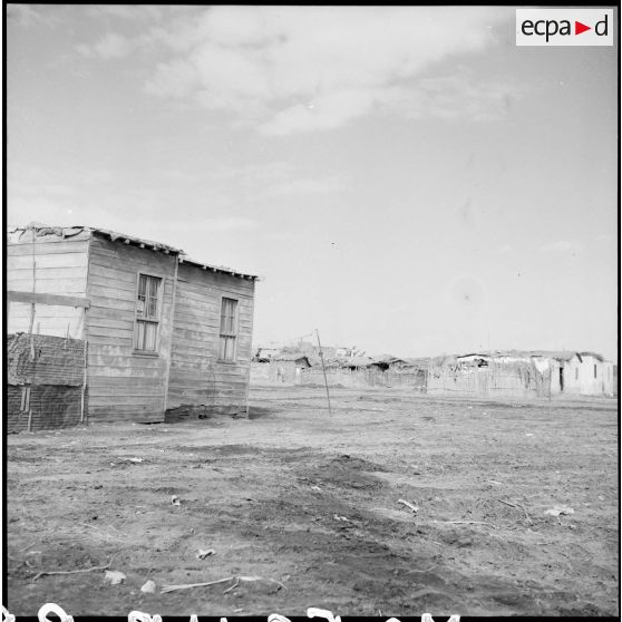Un bidonville dans les environs d'El Cap.