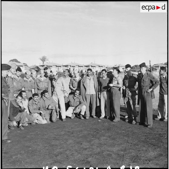 Le camp de prisonniers égyptiens à Port-Fouad.