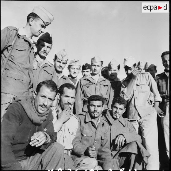 Le camp de prisonniers égyptiens à Port-Fouad.