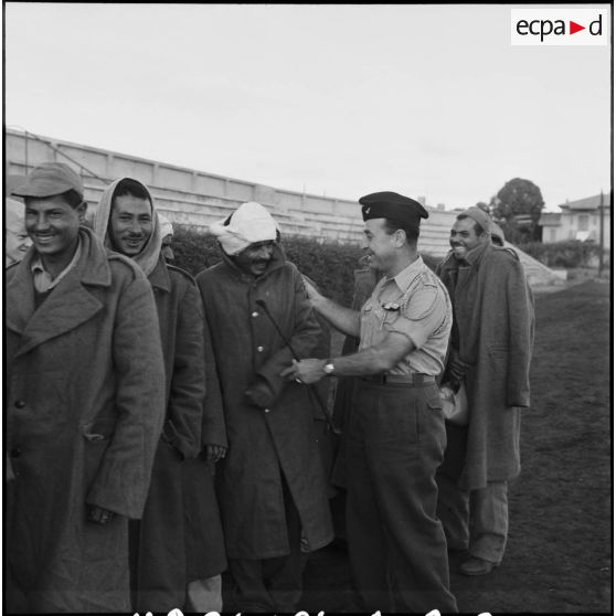 Le camp de prisonniers égyptiens à Port-Fouad.