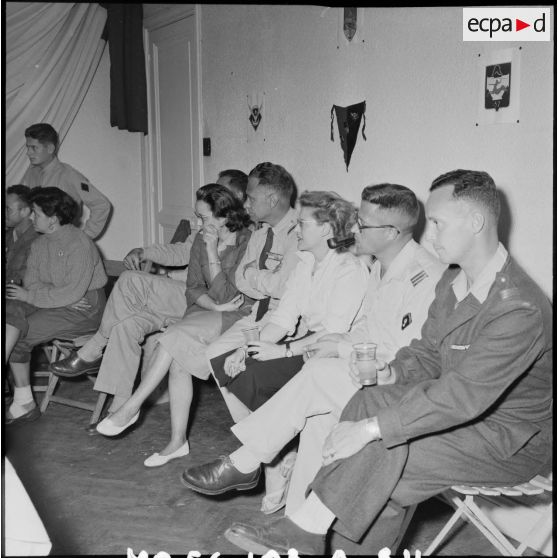 Fête de la Sainte Barbe au Génie de la Force A à Port-Fouad.