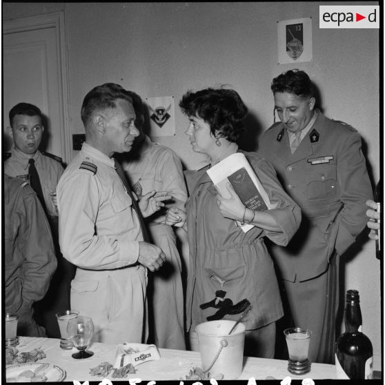 Fête de la Sainte Barbe au Génie de la Force A à Port-Fouad.