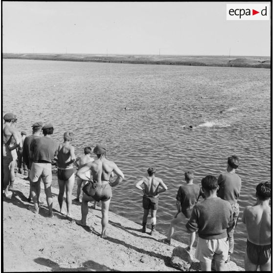 Compétition sportive interalliée à l'occasion de la Sainte Barbe à El Cap.