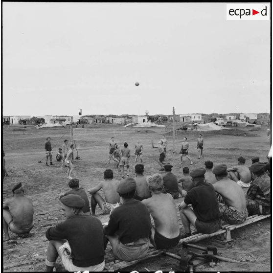 Compétition sportive interalliée à l'occasion de la Sainte Barbe à El Cap.
