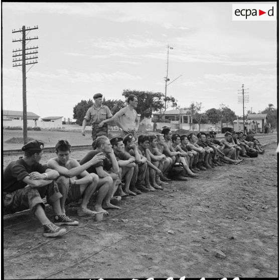 Compétition sportive interalliée à l'occasion de la Sainte Barbe à El Cap.