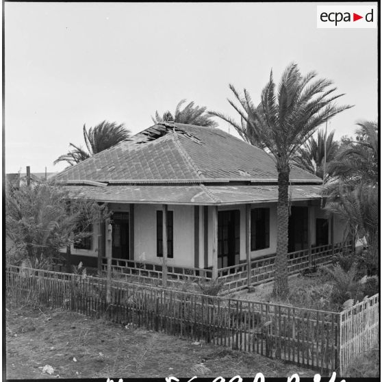 Destructions occasionnées au cours de la prise de Port-Fouad.