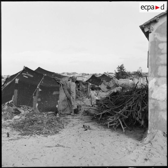 Le camp de réfugiés palestiniens de Jabalia, dans la zone de Gaza.