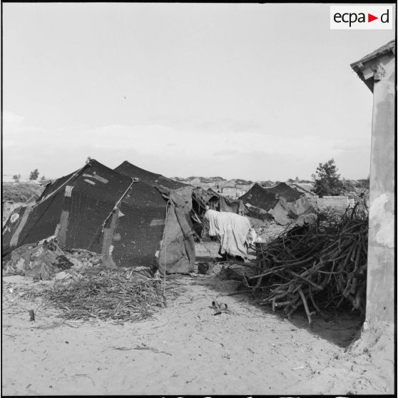 Le camp de réfugiés palestiniens de Jabalia, dans la zone de Gaza.