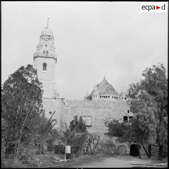 Un monastère sur la colline de Sion à Jérusalem.