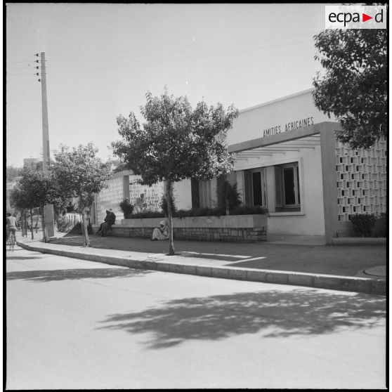 Bâtiment Amitiés africaines, ou maison du combattant (dar el askri), Maison-Carrée.